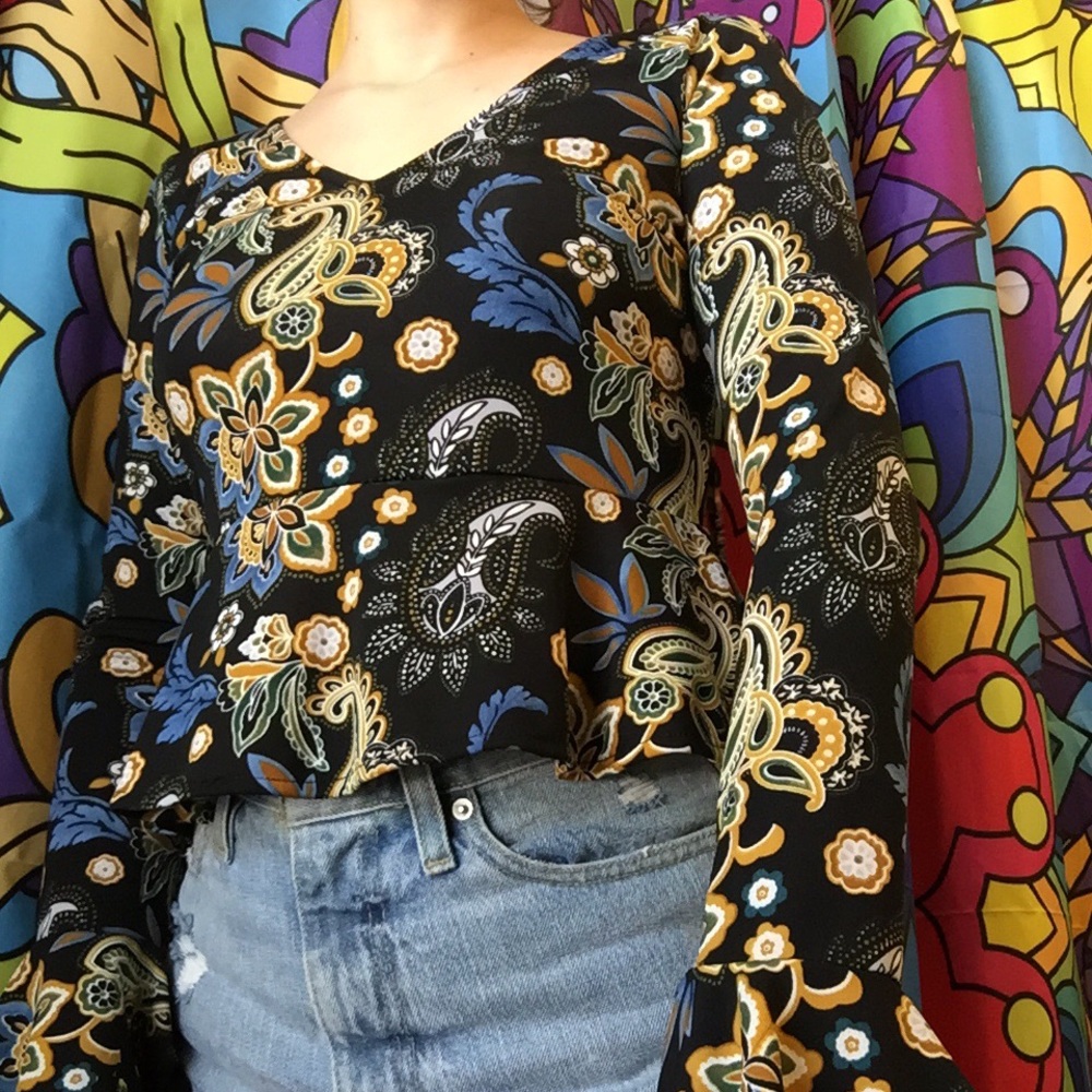vintage hippie shirt